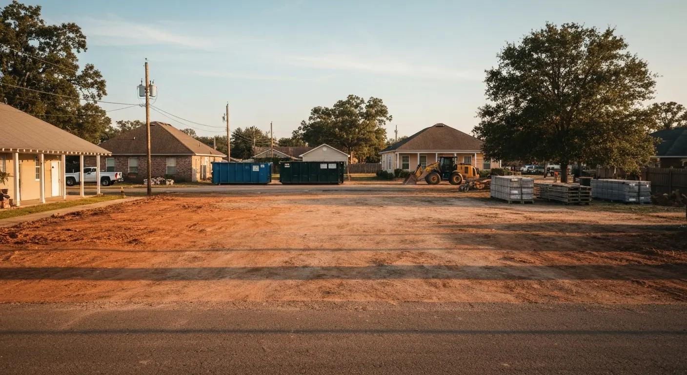 Construction debris removal