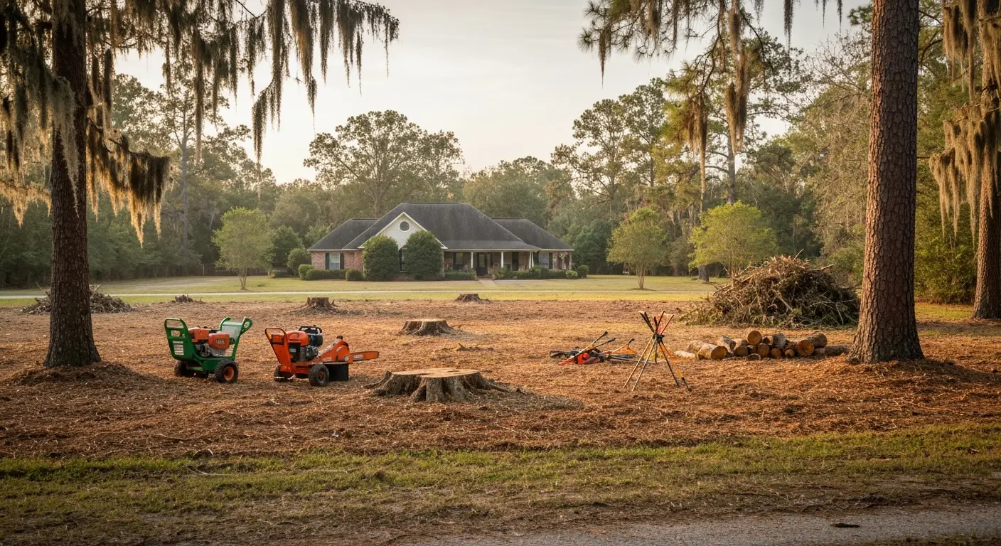 Land clearing and tree removal