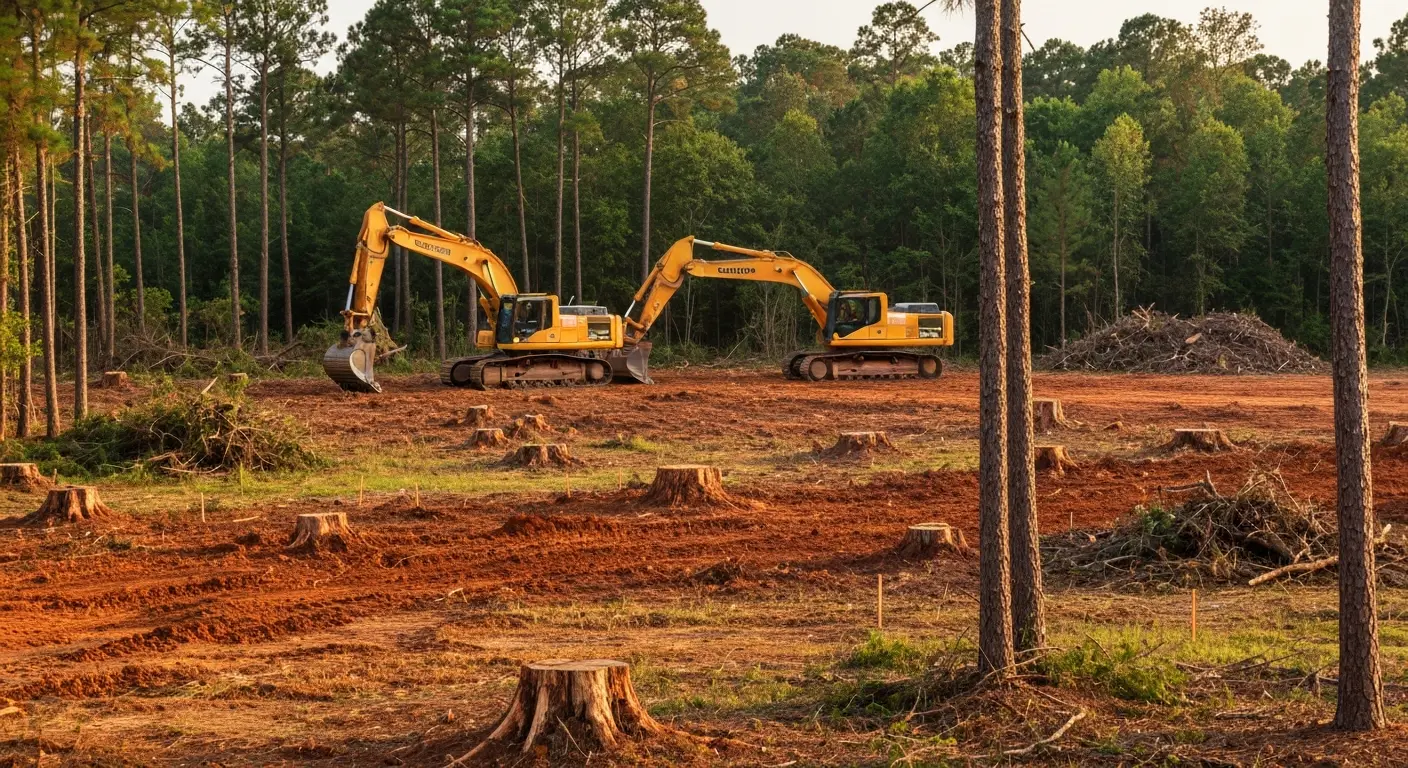 Excavation work in Ringgold