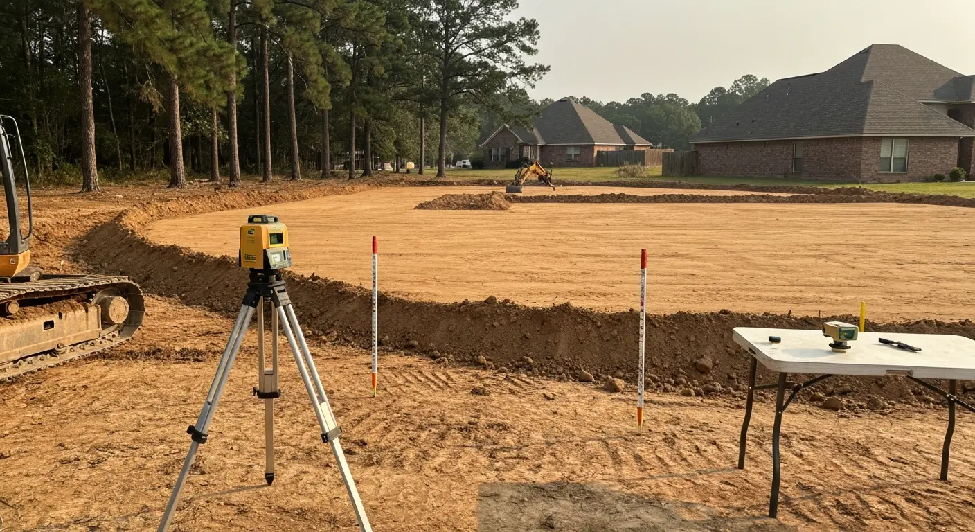 Residential grading project