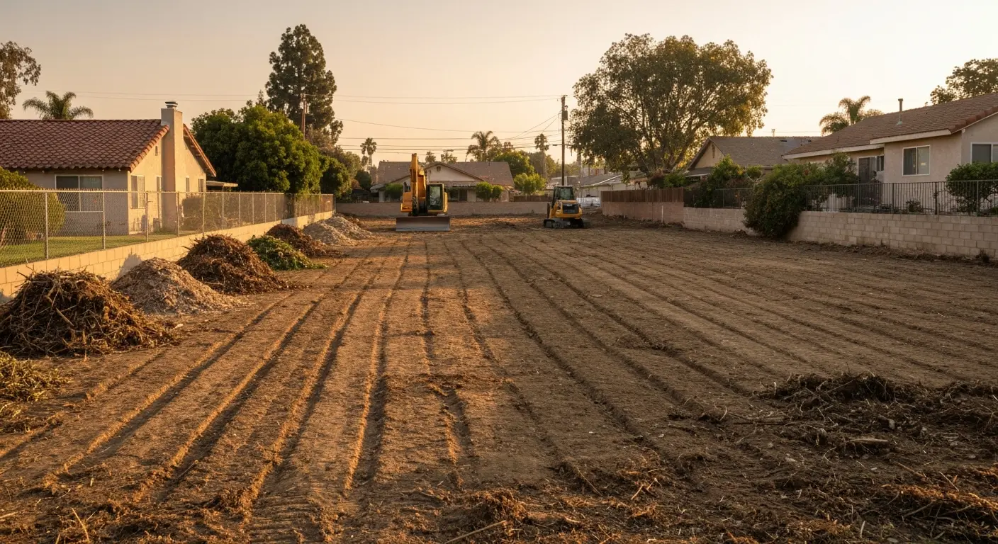 Land clearing project