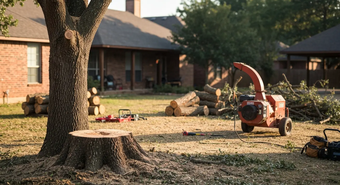 Tree removal work