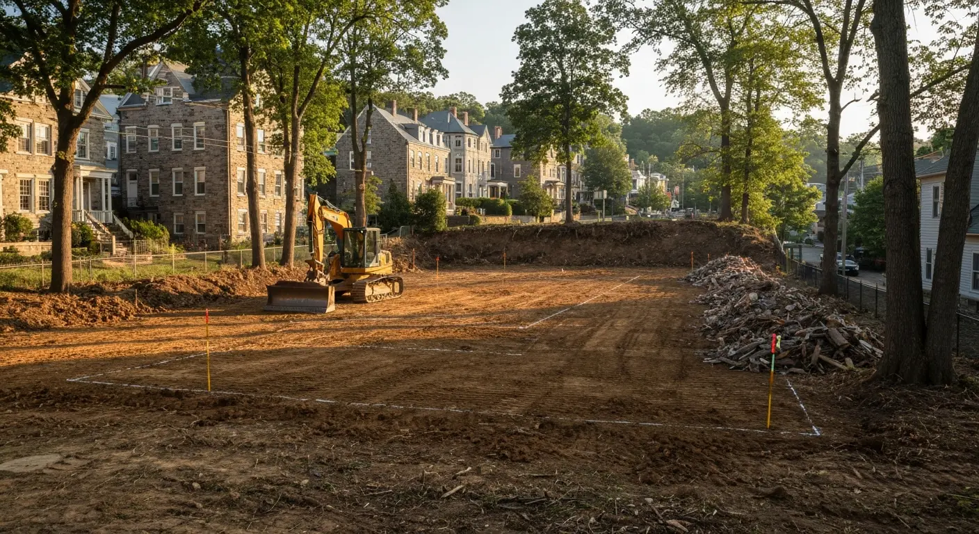 Land clearing and site prep