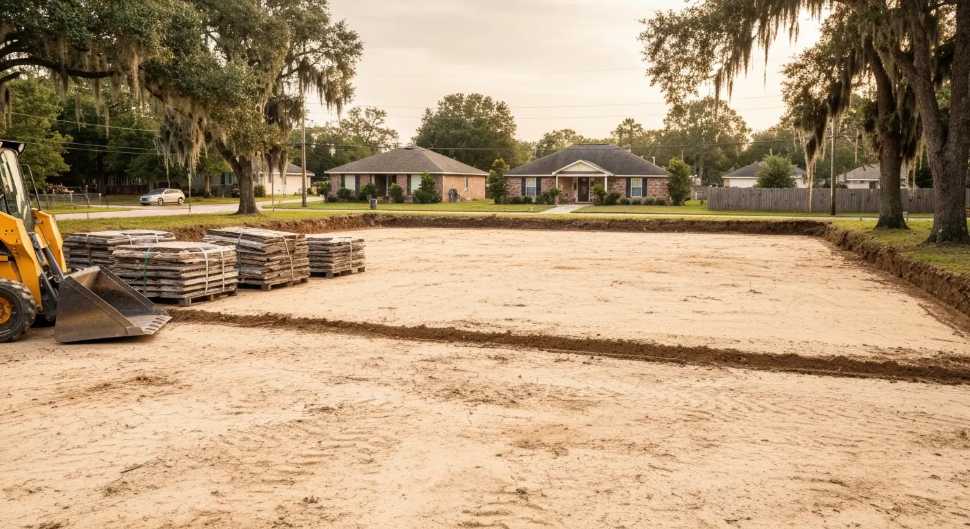 Residential site cleanup