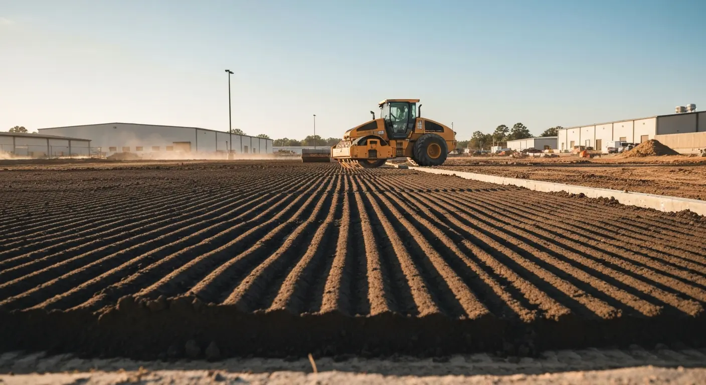 Grading and compaction