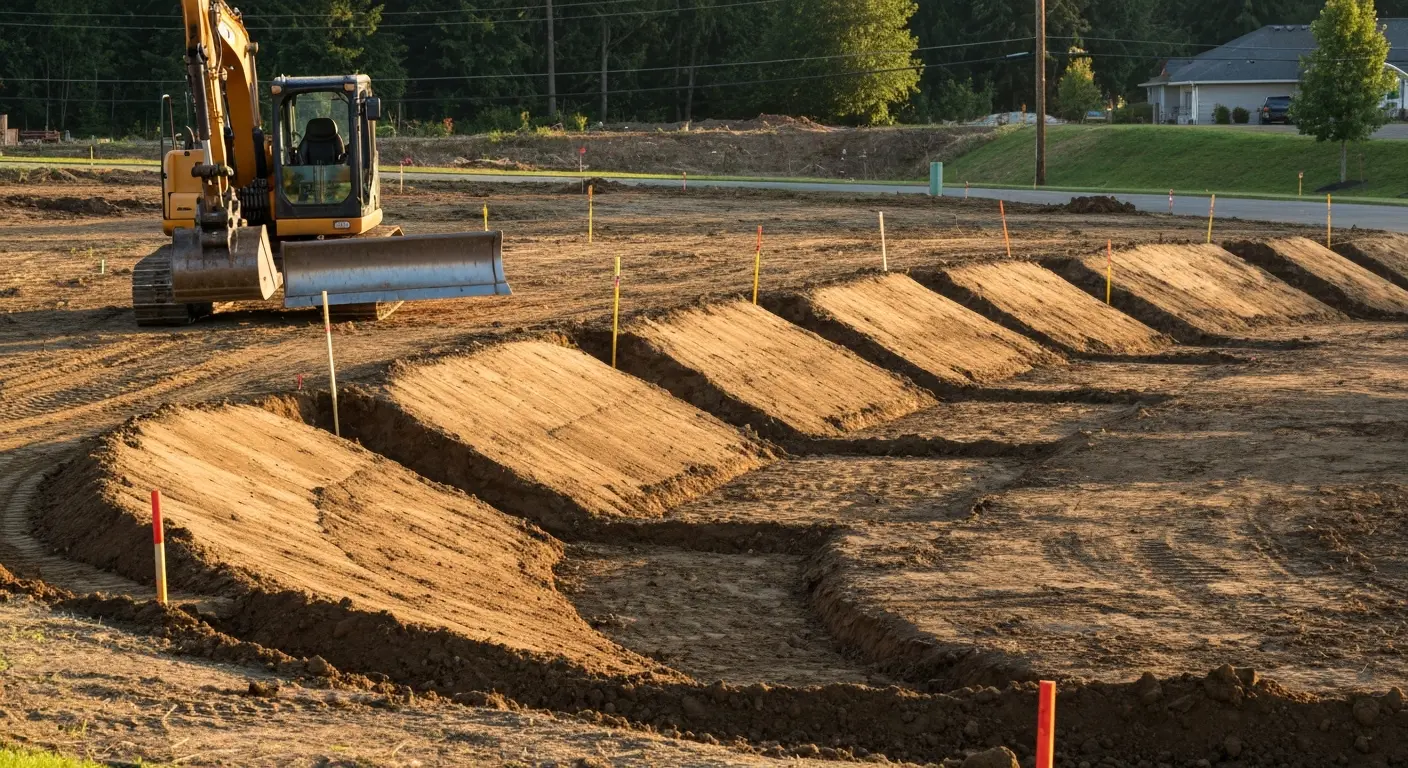 Grading and site prep