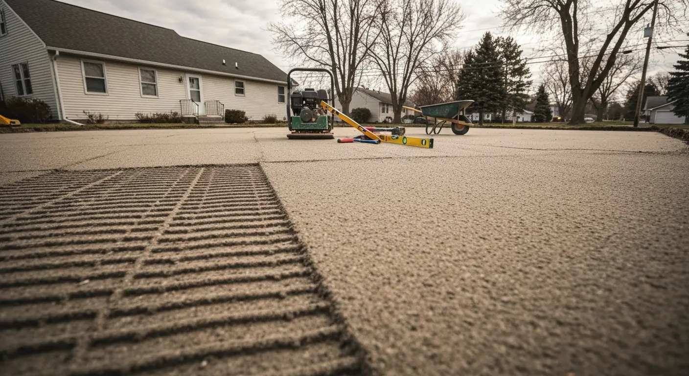 Driveway preparation