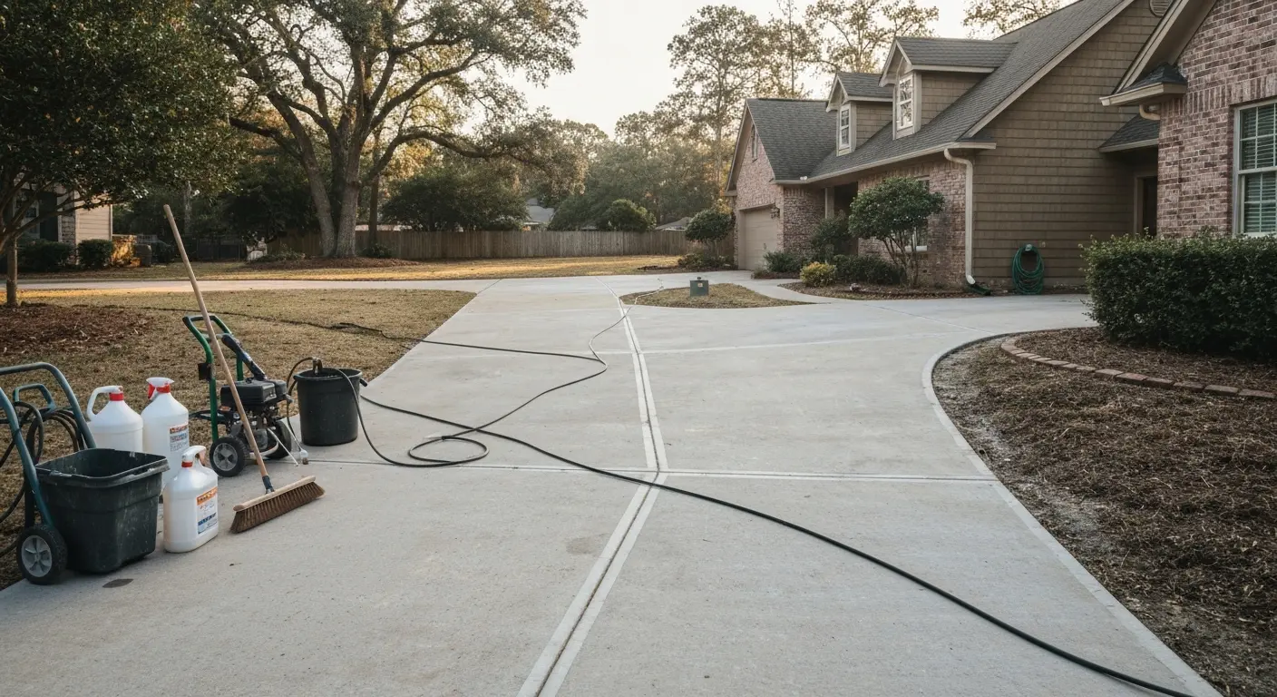 Driveway prep work