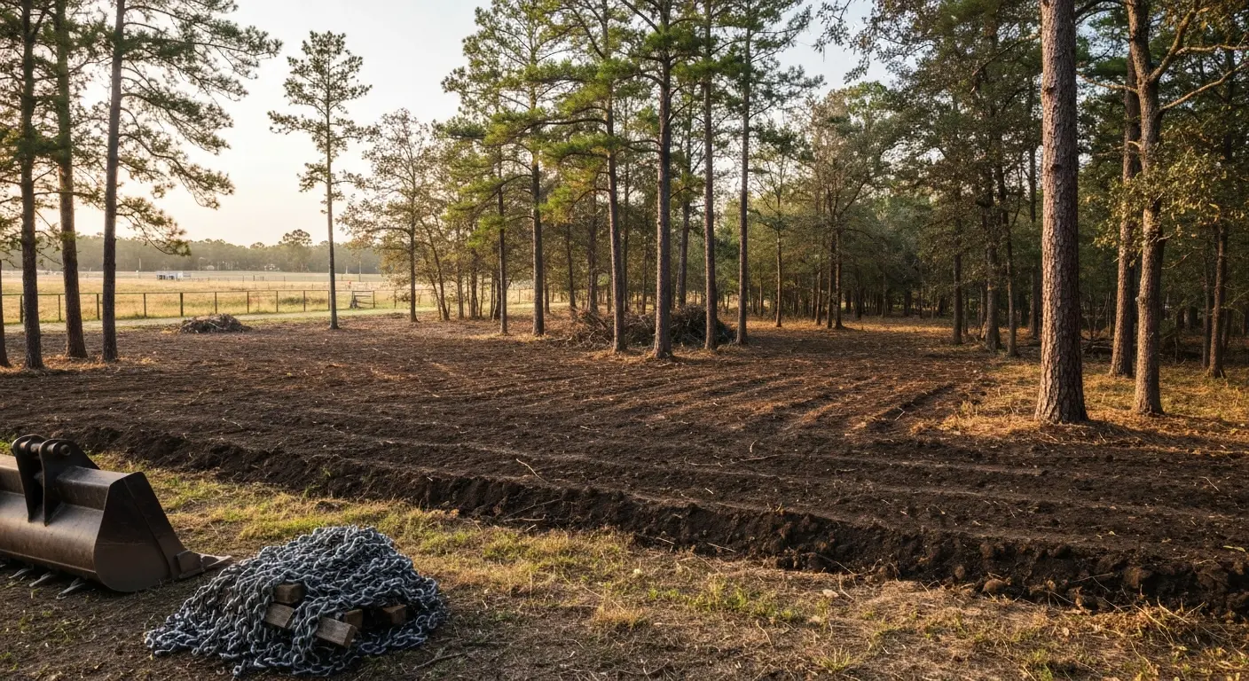 Land clearing Magnolia
