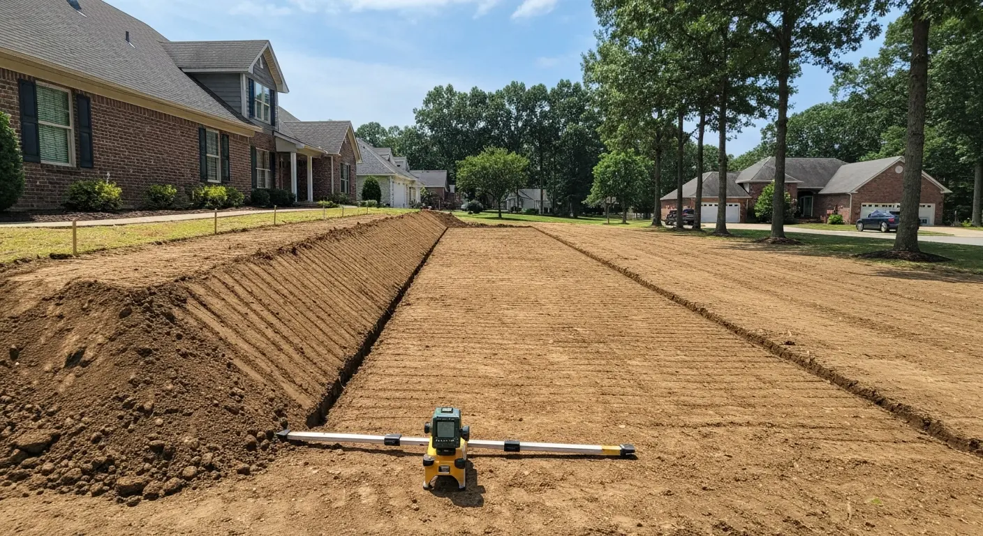 Grading and site preparation