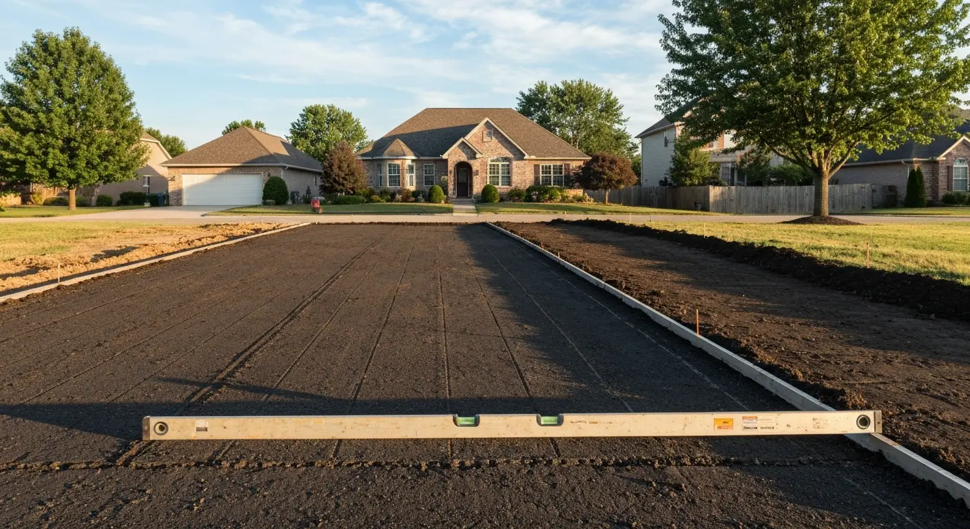 Driveway preparation