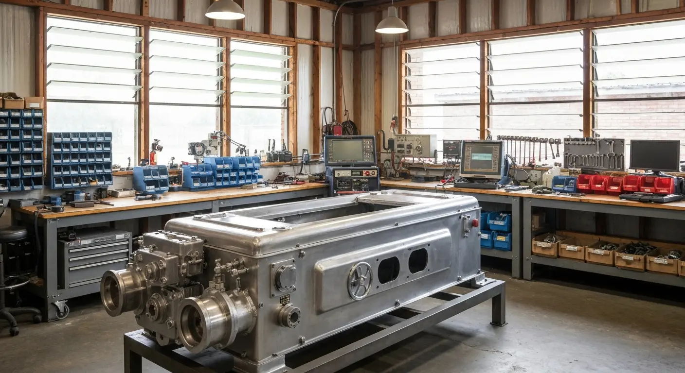 Machinery restoration service