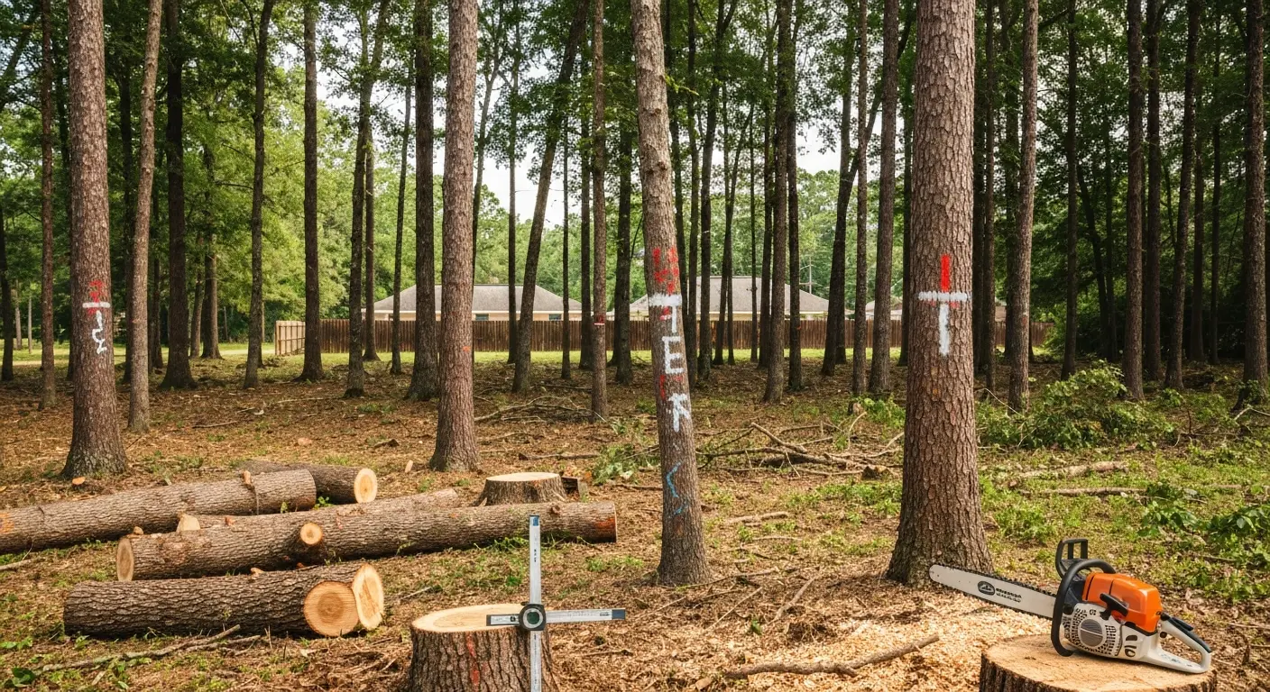 Selective timber harvesting