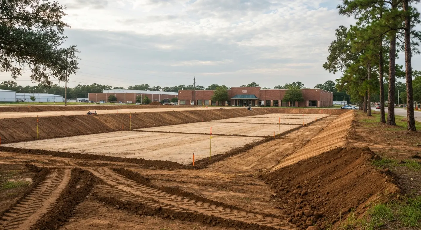 Grading and site development