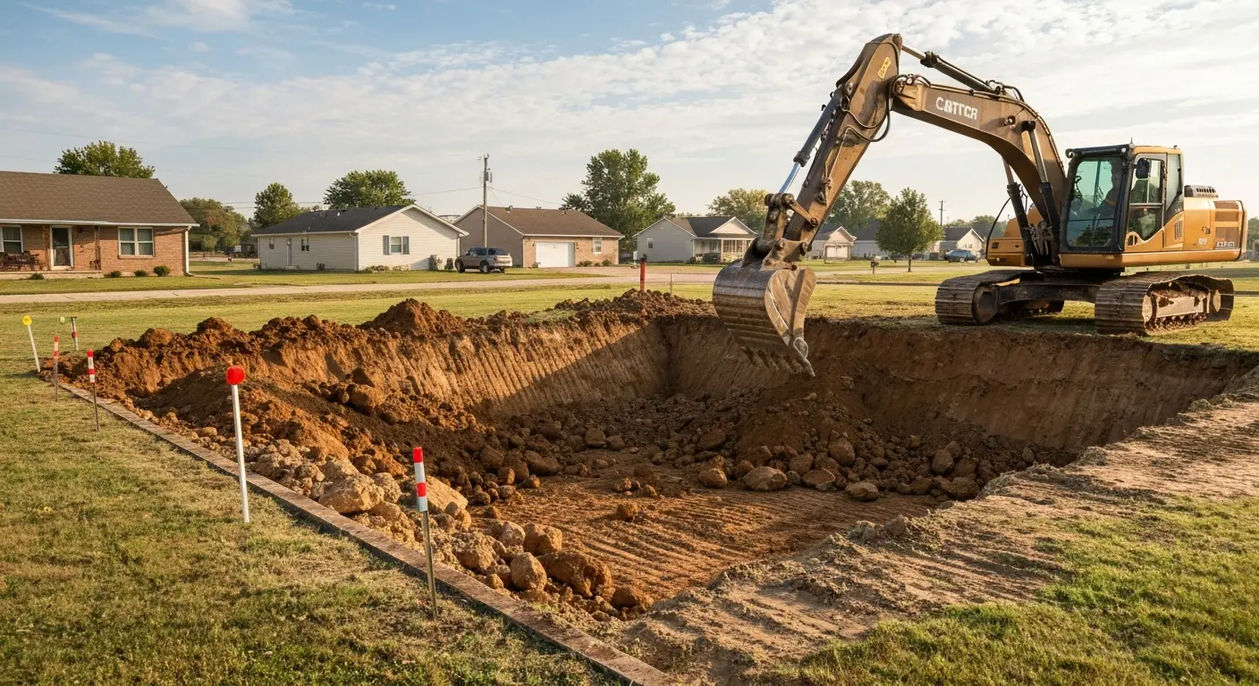 Excavation service in Carthage
