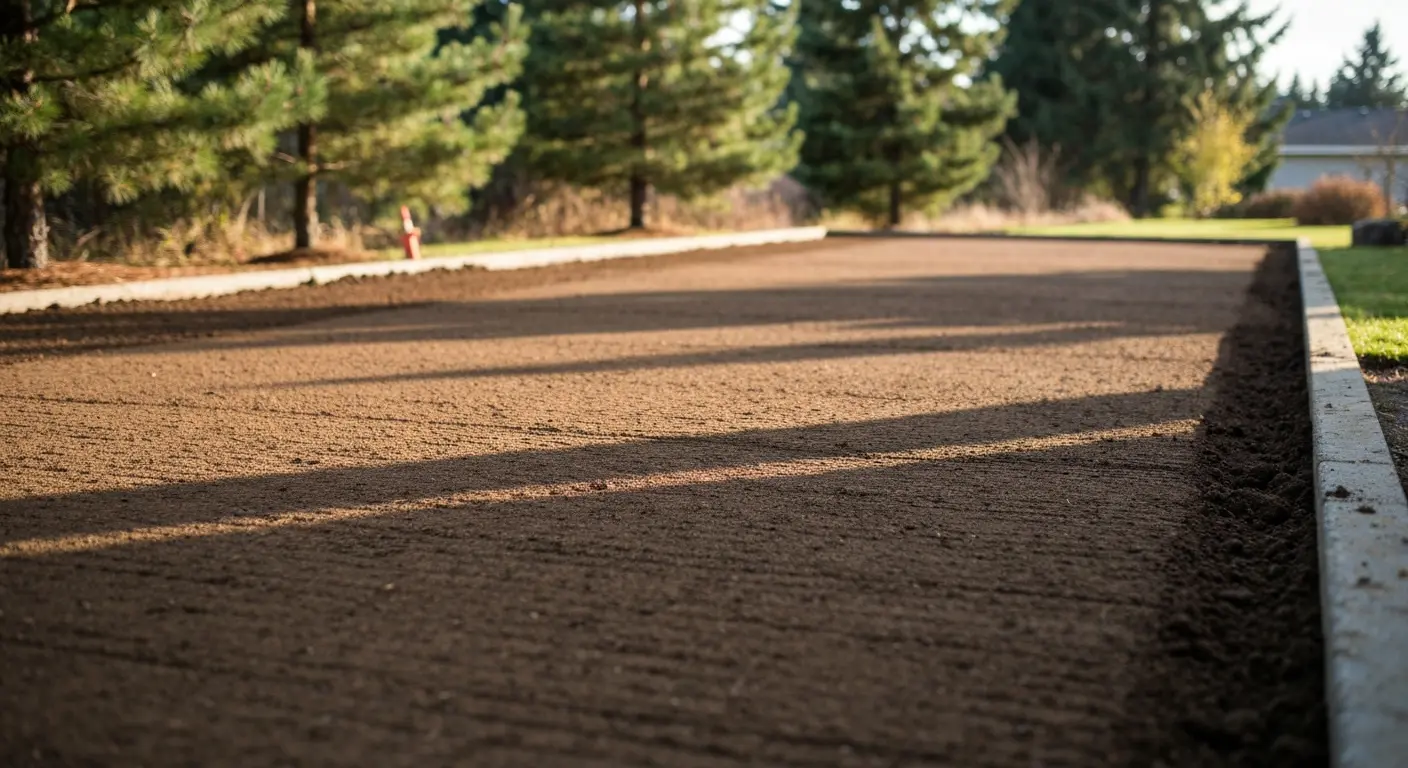 Driveway preparation