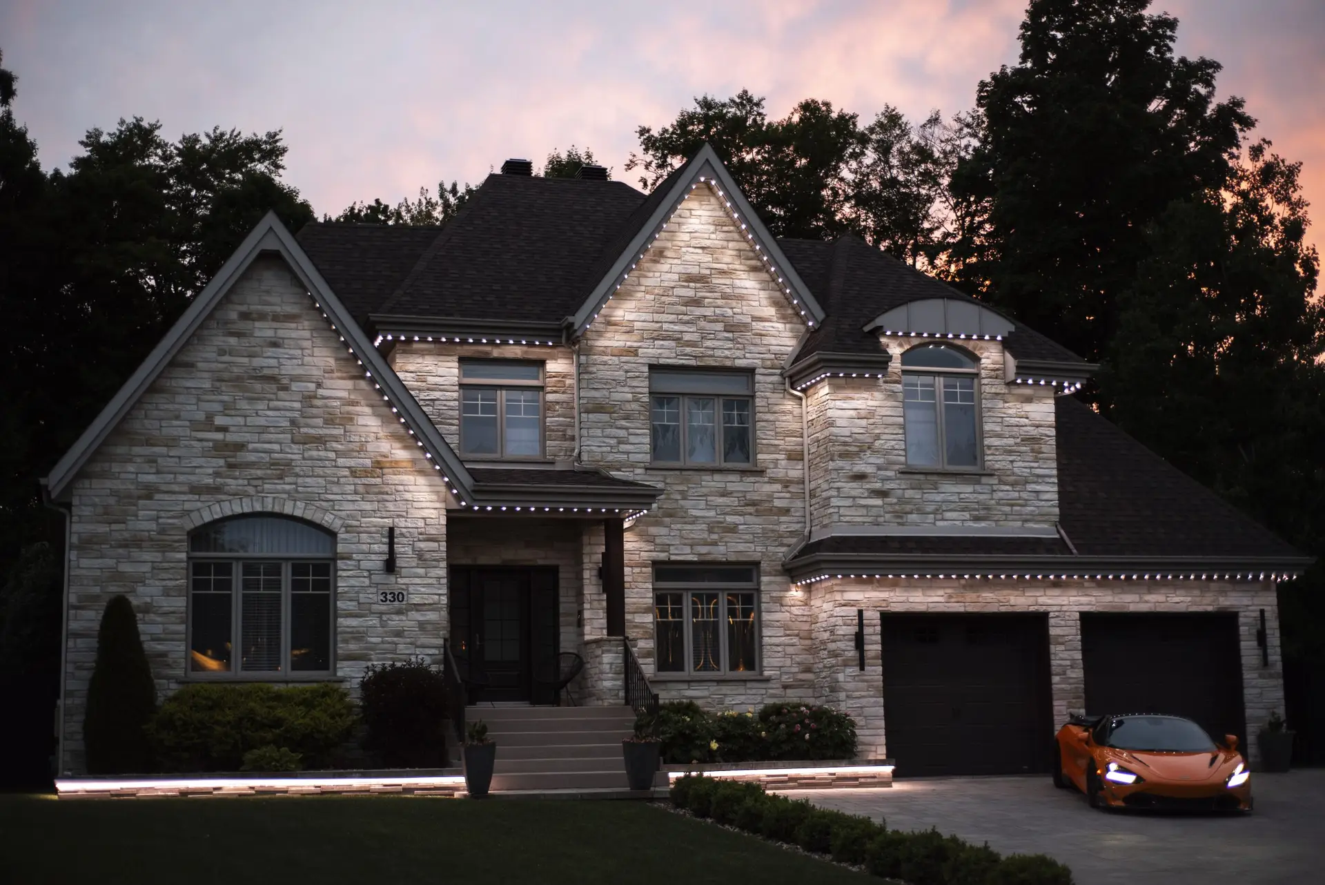 Éclairage paysager Blainville