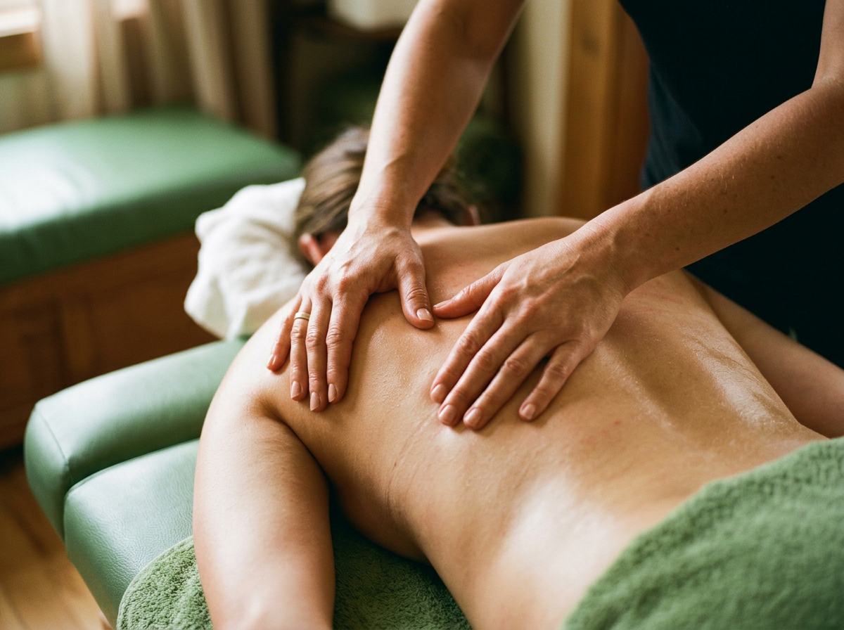 Entspannende Massage