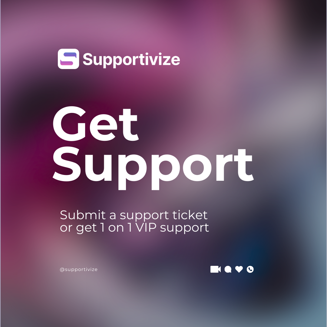 Get Support | Supportivize