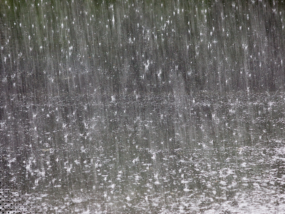 heavy rain storm water impact surface Florida weather