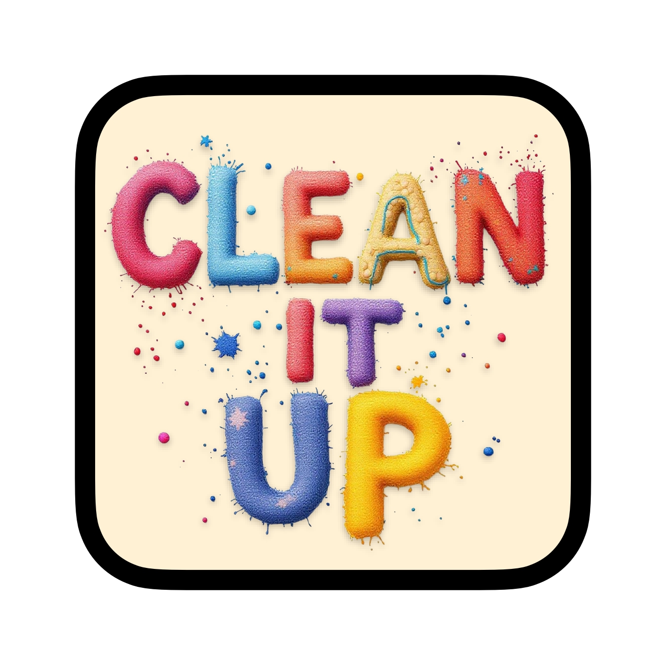 Clean it up!