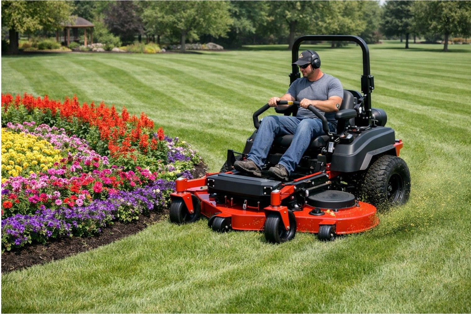 Zero-turn mowers