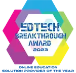 EdTech Breakthrough Award 2023, Online Education Solution Provider of the Year