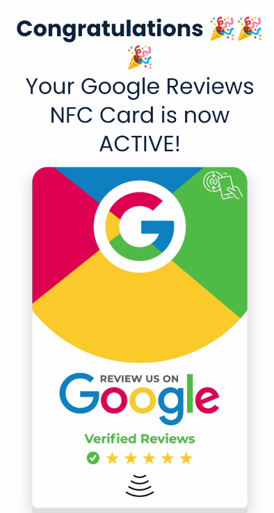 Activation step 4: Ready confirmation screen