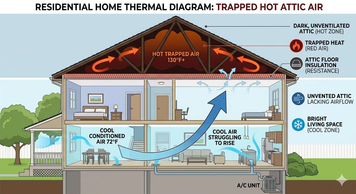 The Connection Between Attic Ventilation and Your Roof