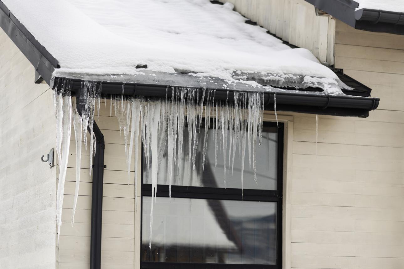 winter ice falling roof winter ice falling roof
