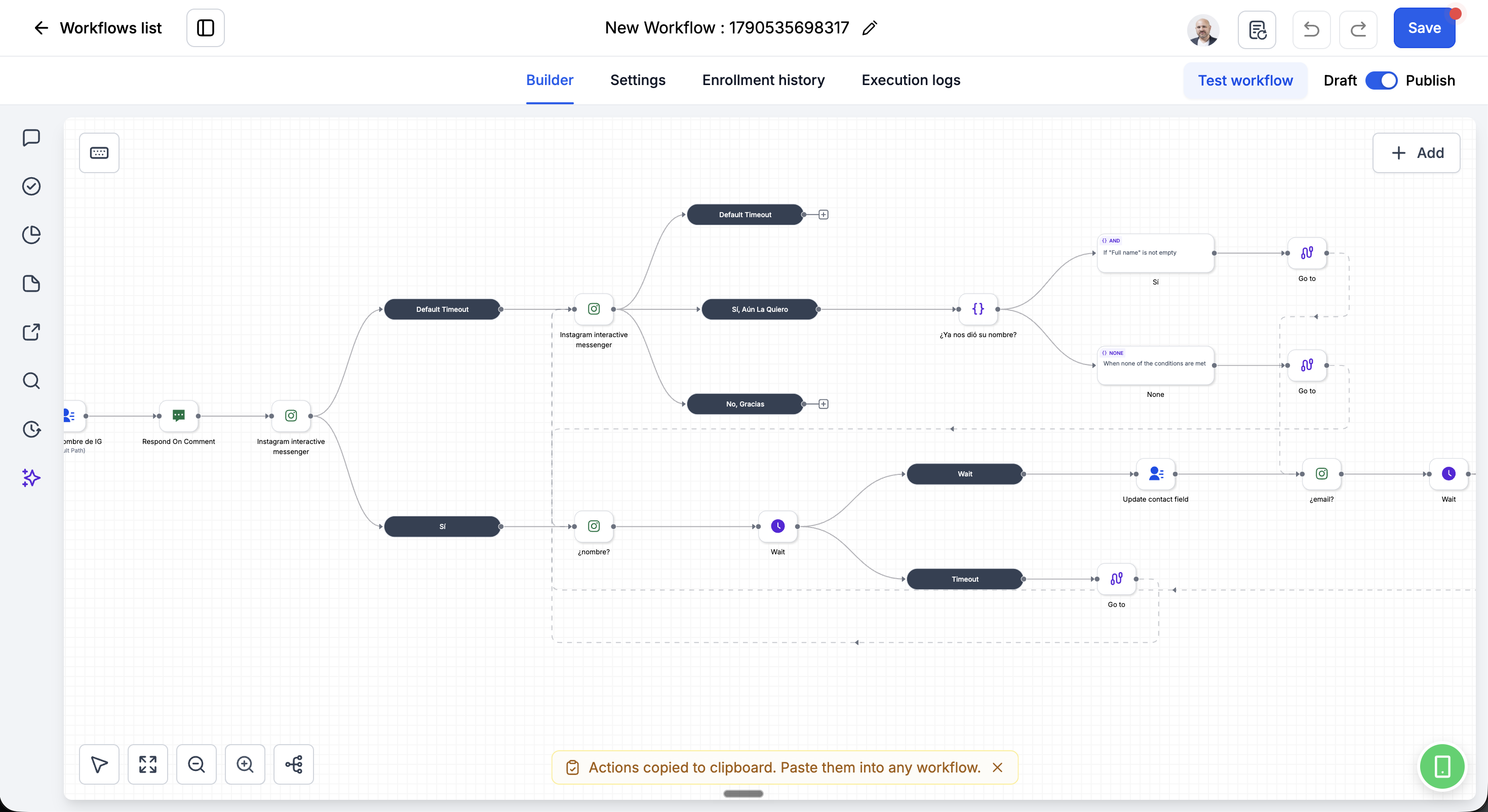 Vista previa de Automatización de procesos