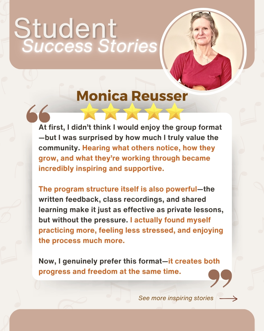 Student success story 4