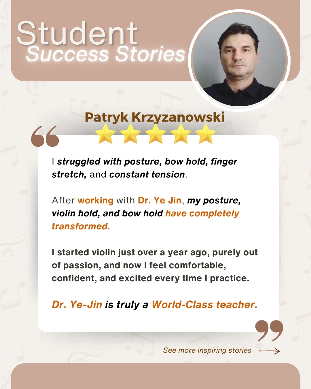 Student success story 5