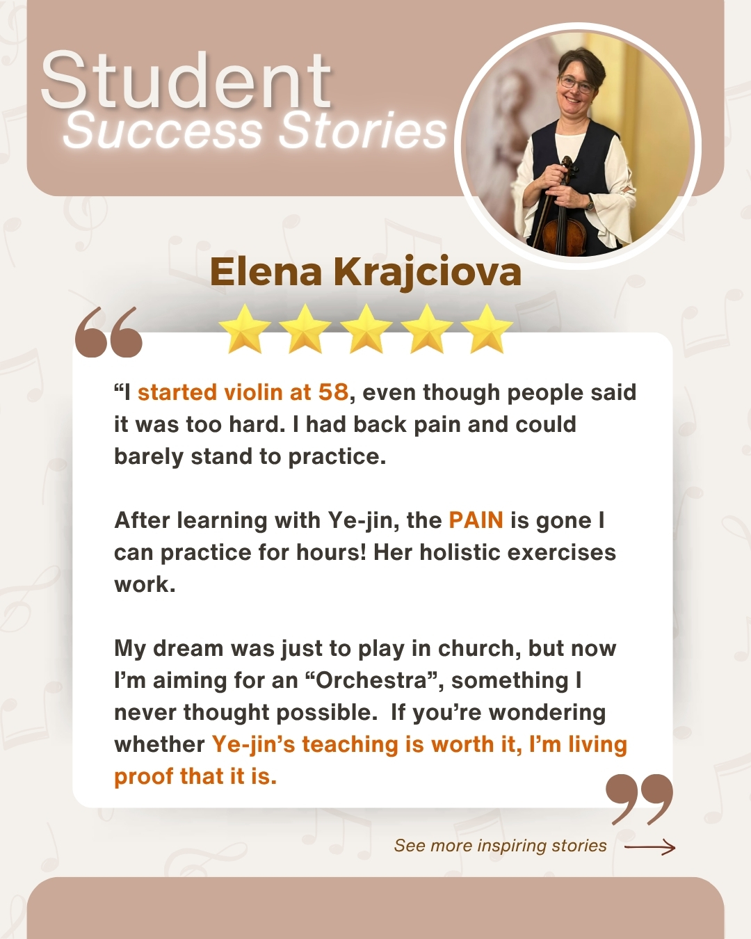 Student success story 2