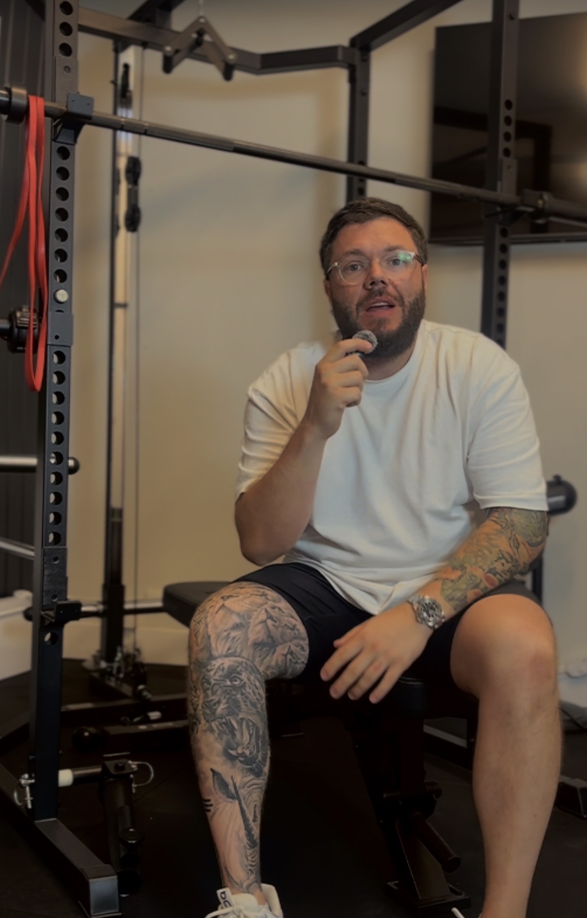Nick Taylor of Valley Rehab working with a client in the clinic