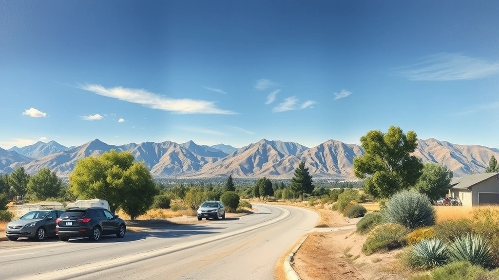 Painting in Cameron Park, CA depicting a tranquil landscape with vibrant colors and serene atmosphere.