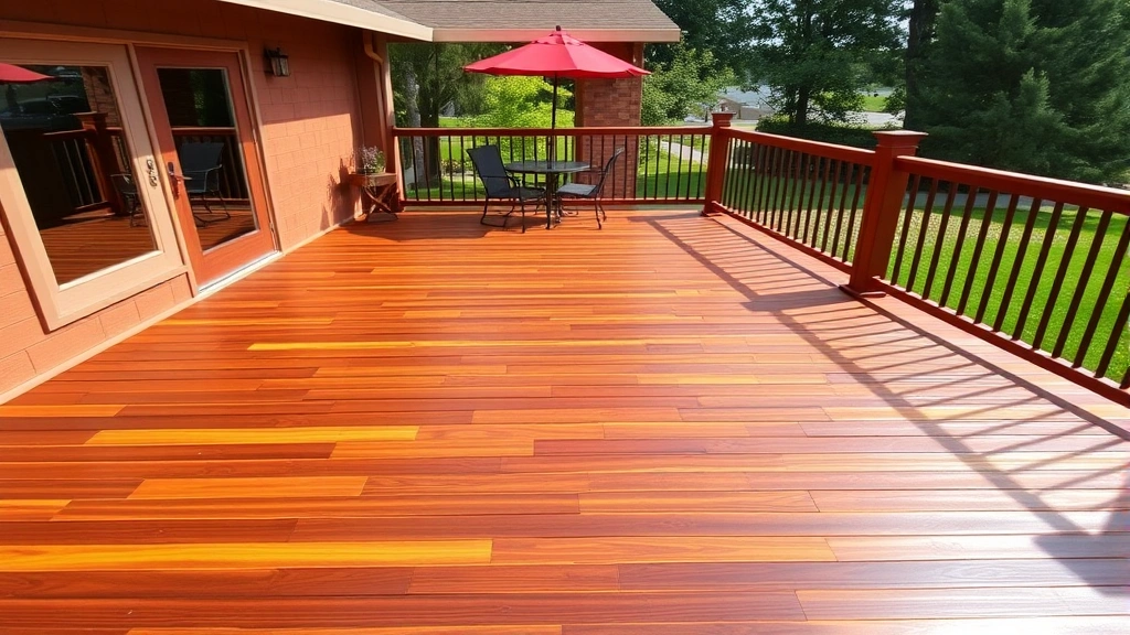 Deck staining projects in Folsom CA showcasing vibrant colors and quality craftsmanship