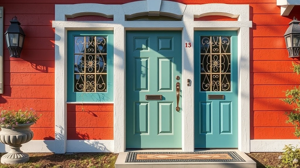 Exterior Door Painting projects in Folsom CA showcasing vibrant colors and professional finishes
