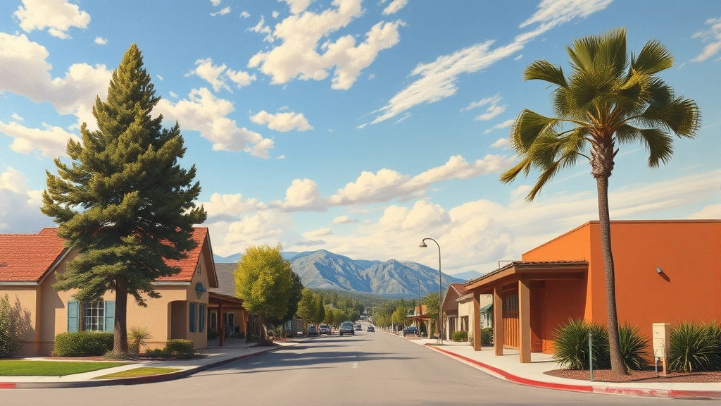 Painting in Arden-Arcade, CA showcasing vibrant colors and abstract forms.
