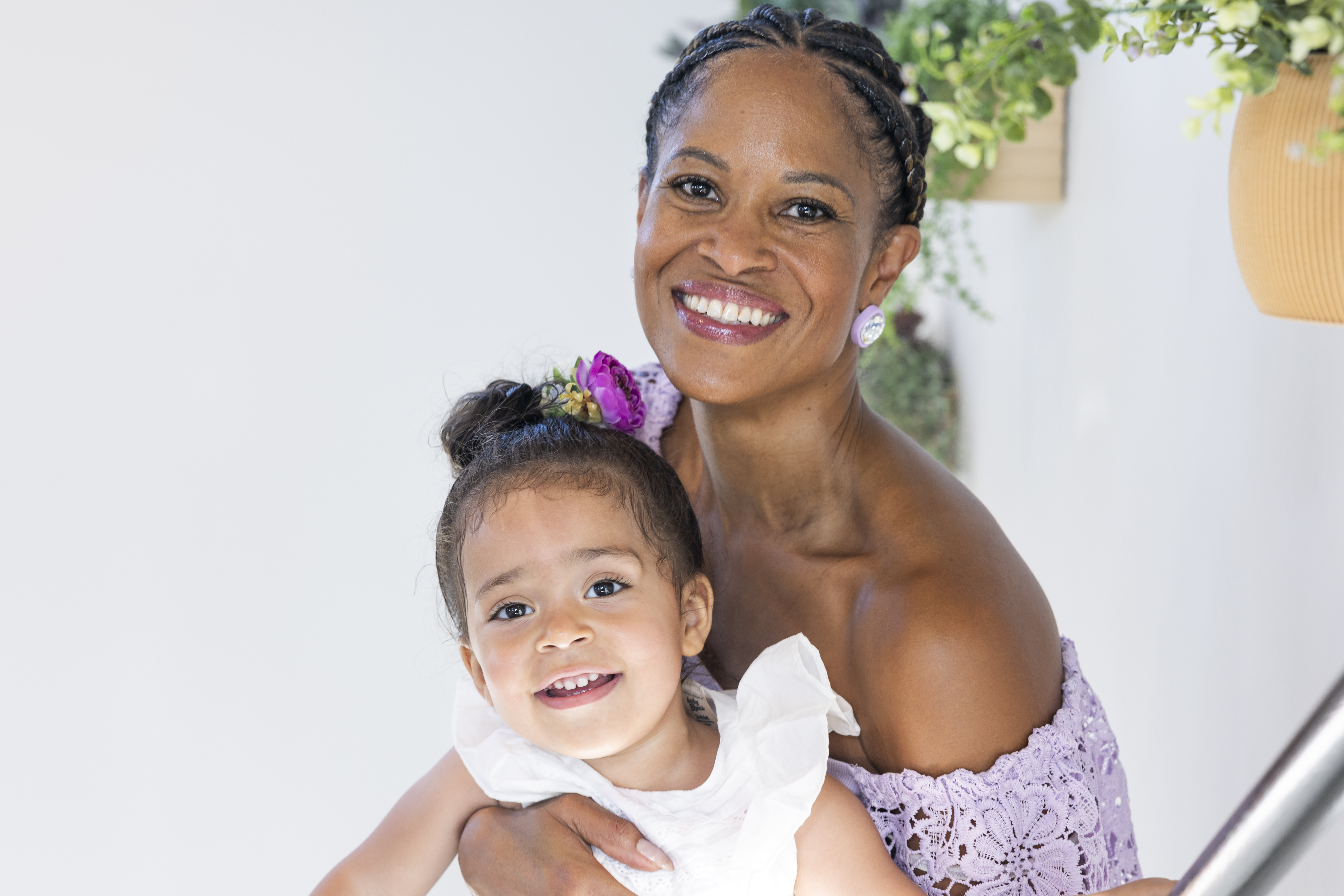 Ch-a and her daughter Naomi - a beautiful mother-daughter moment