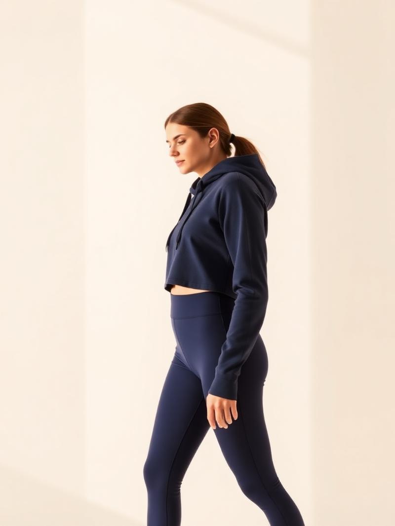 Navy Flow Hoodie