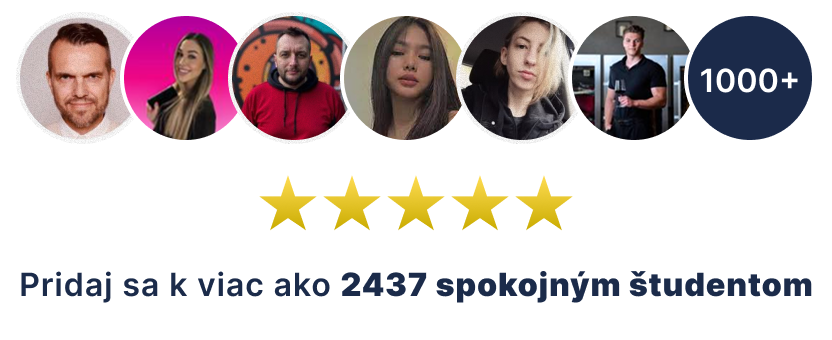 Pridaj sa k viac ako 1000 spokojným študentom