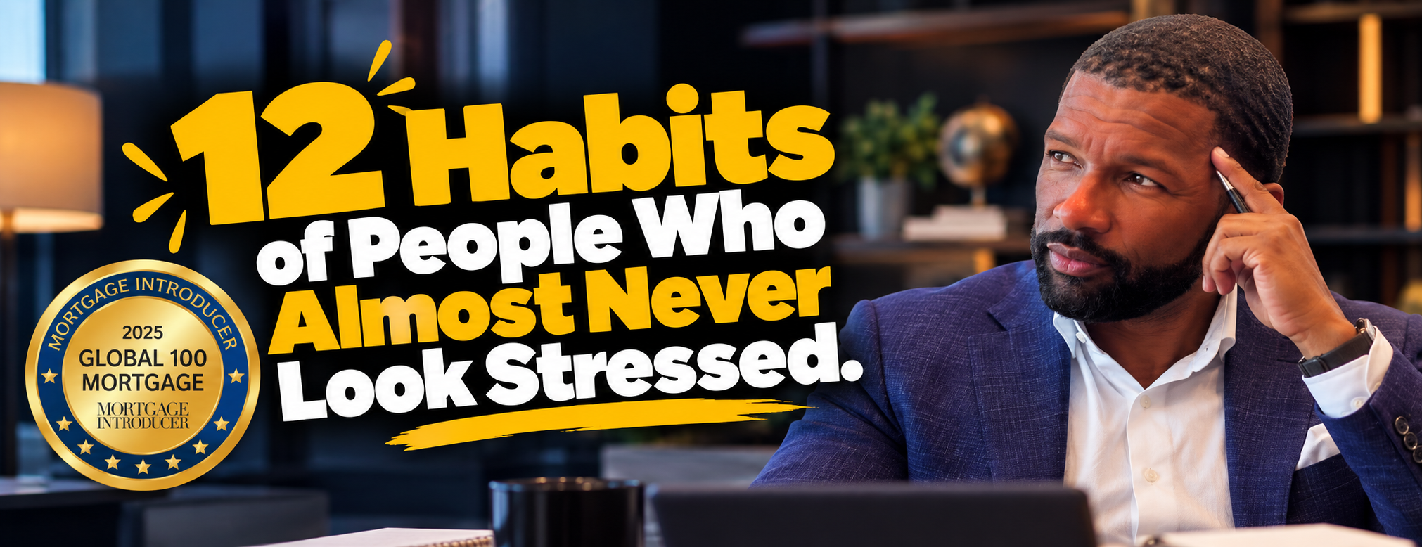 12 habits of people who almost never look stressed