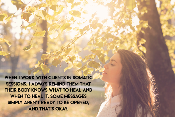 what to heal and when to heal it