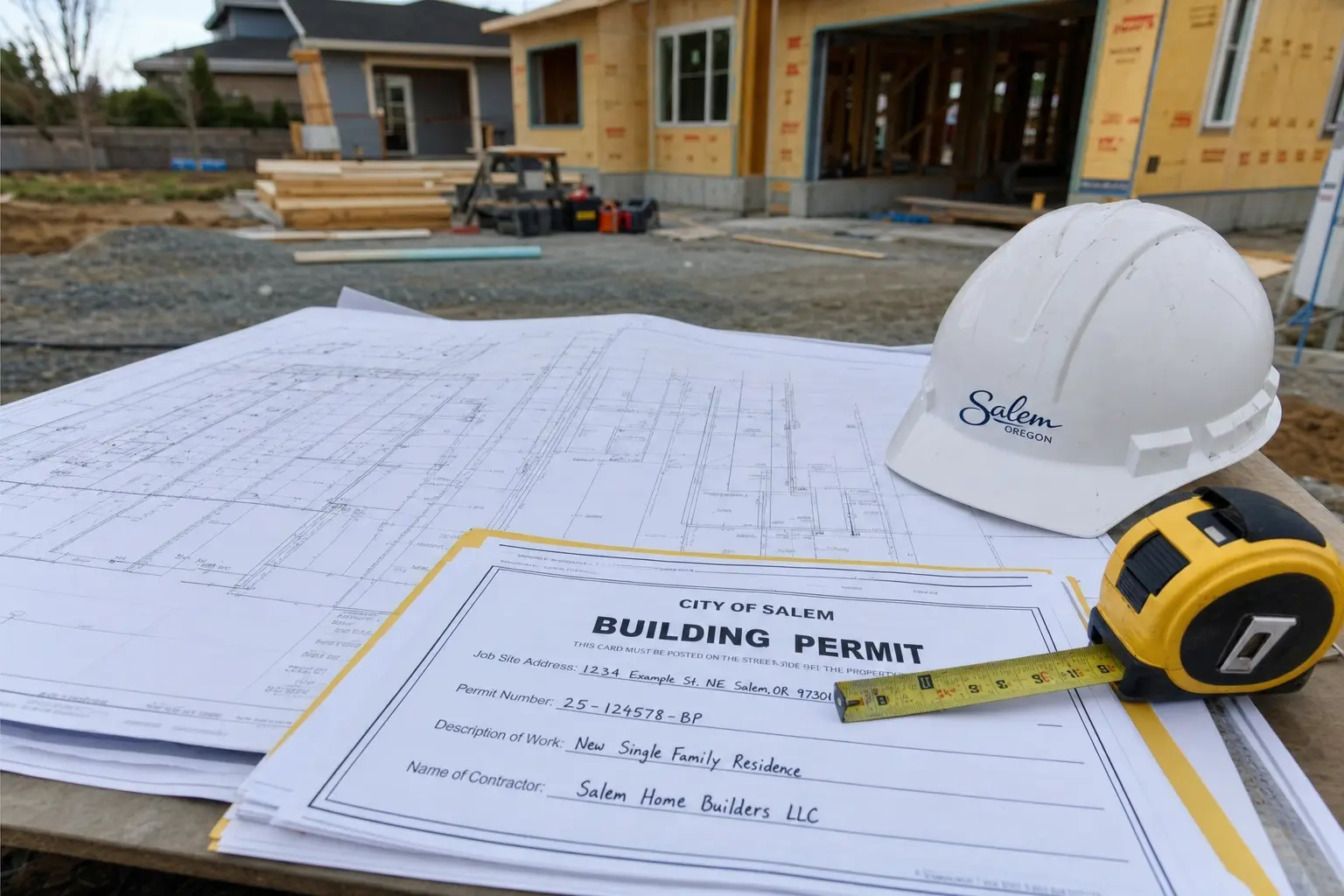 Building permit management Salem OR — City of Salem permit and blueprints