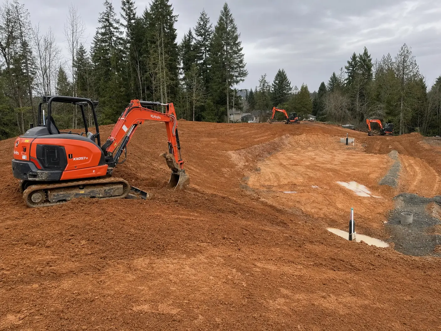 Land grading and leveling Salem OR