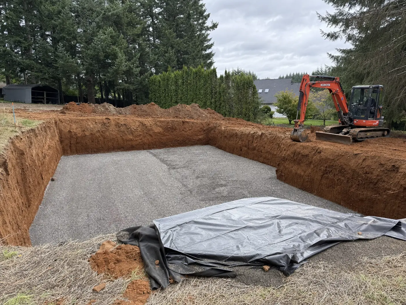 Foundation excavation Salem OR