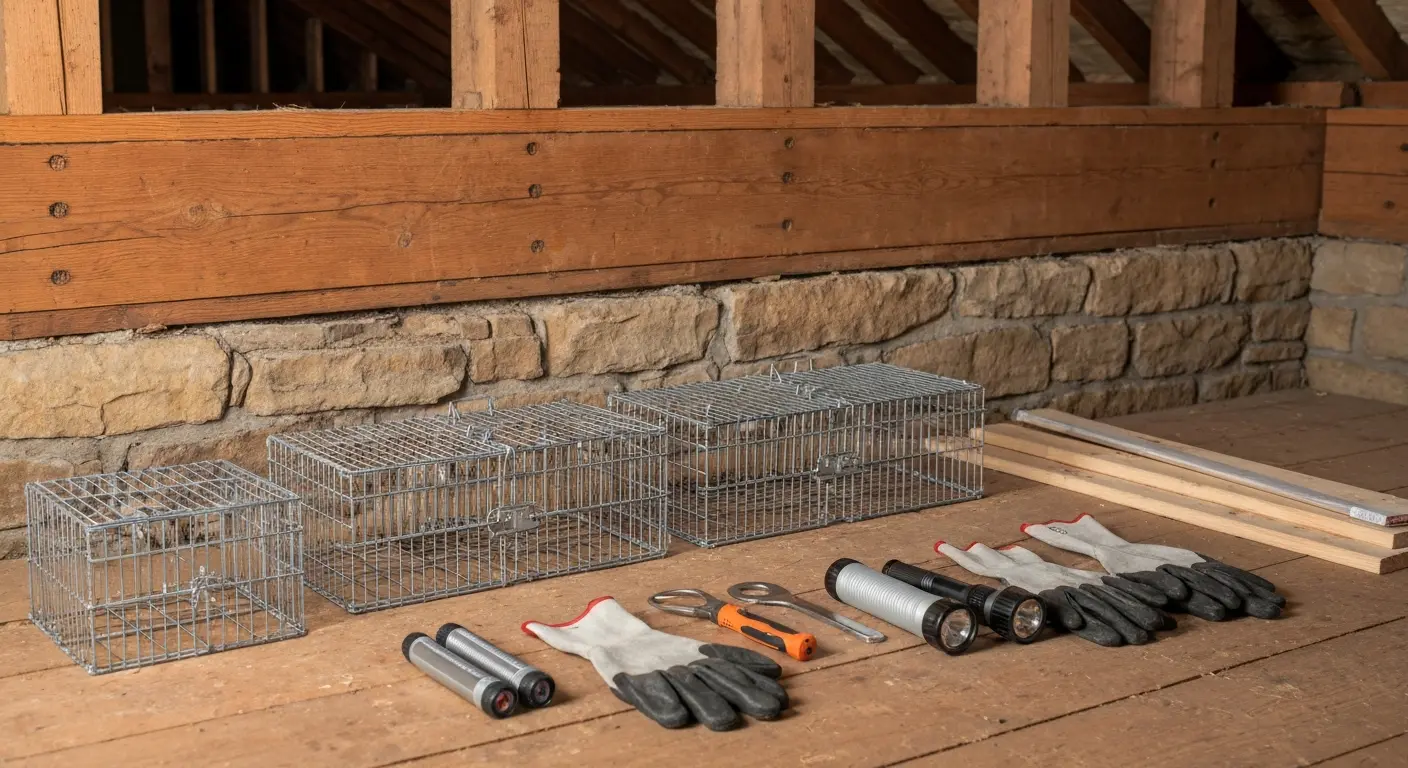 Squirrel and opossum trapping