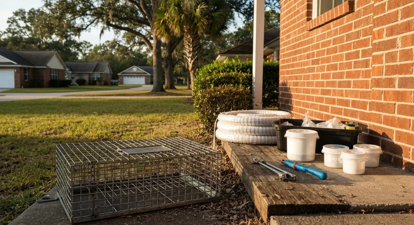 Raccoon removal service