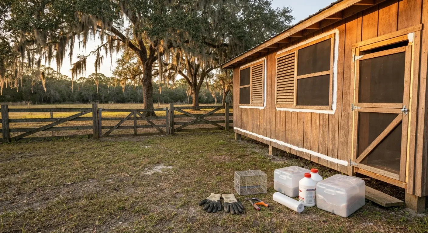Raccoon removal in Dixie County